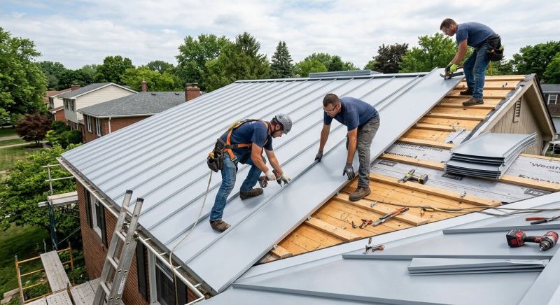 Aluminum Roof Installation in Stephenson, VA