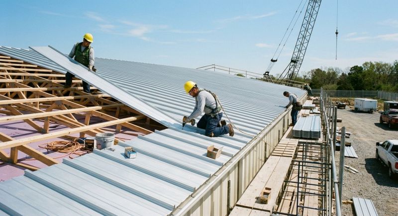 Aluminum Roof Installation in Upperville, VA