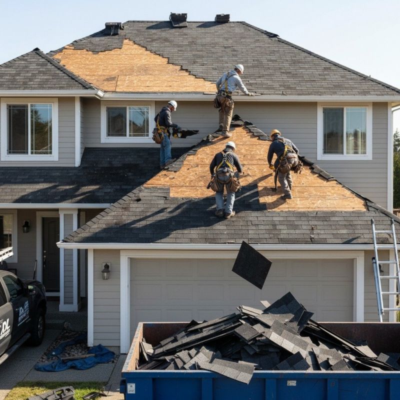 Asphalt Roof Replacement in Harpers Ferry, WV