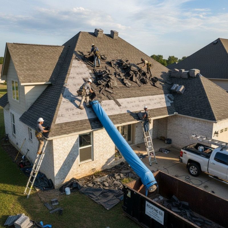 Asphalt Roof Replacement in Upperville, VA