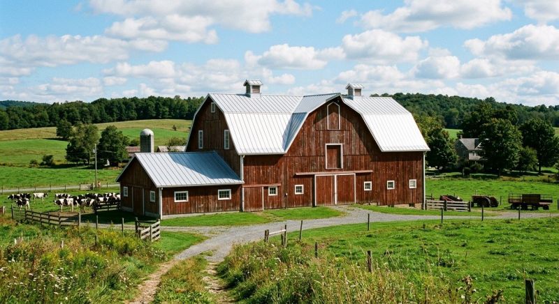 Barn Roof Replacement in Yellow Spring, WV