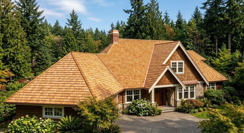 Cedar Roof Installation in Aldie, VA
