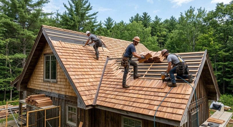 Cedar Roof Installation in Berryville, VA