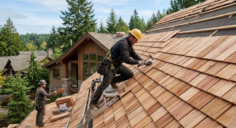 Cedar Roof Installation in Berryville, VA