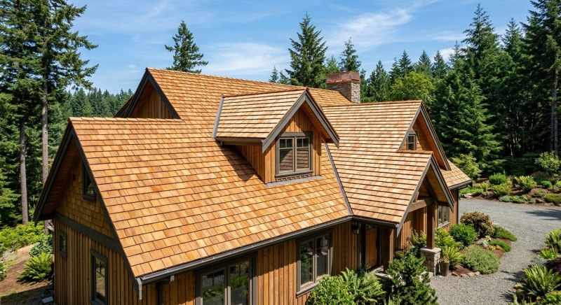 Cedar Roof Installation in Yellow Spring, WV