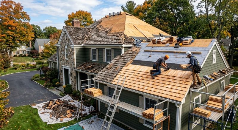 Cedar Roof Replacement in Shepherdstown, WV