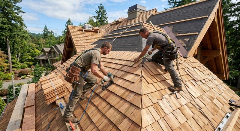 Cedar Shake Roof Construction in Stephenson, VA