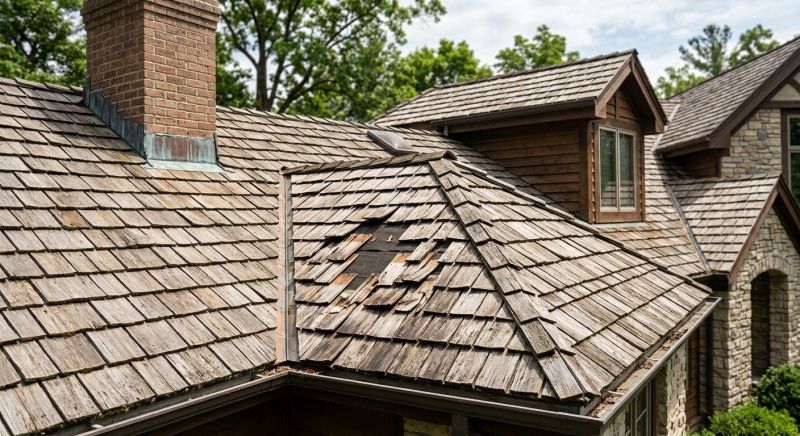 Cedar Shake Roof Repair in Berryville, VA