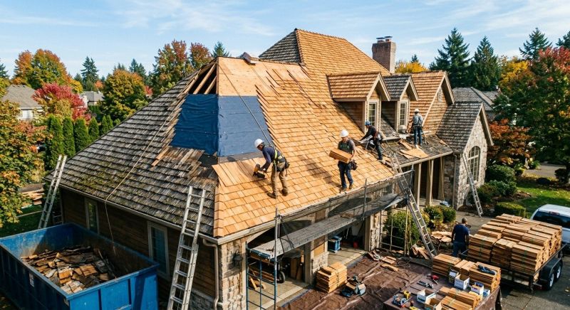 Cedar Shingles Replacement in Winchester, VA