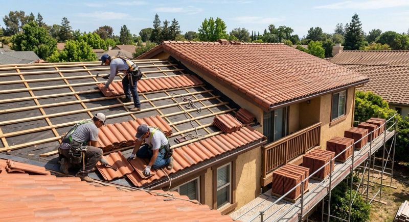 Clay Roof Installation in Stephens City, VA