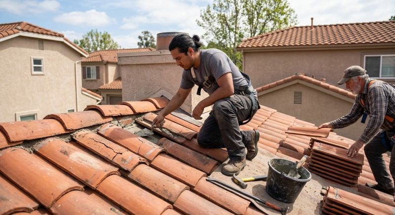 Clay Roof Leak Repair in Berryville, VA