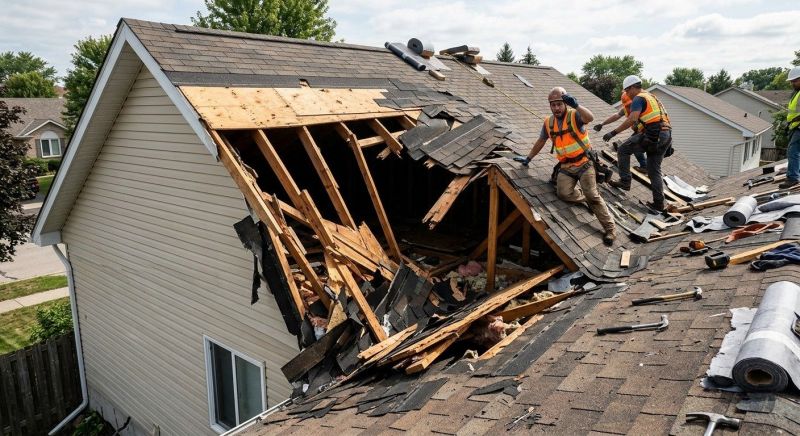 Collapsing Roof Repair in Berryville, VA