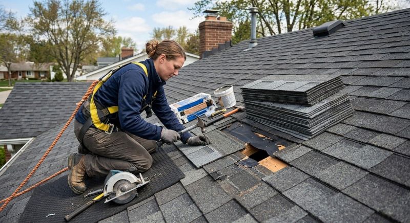 Composite Shingle Repair in Berryville, VA