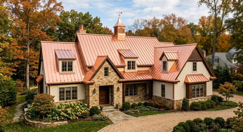 Copper Roof Repair in Berryville, VA