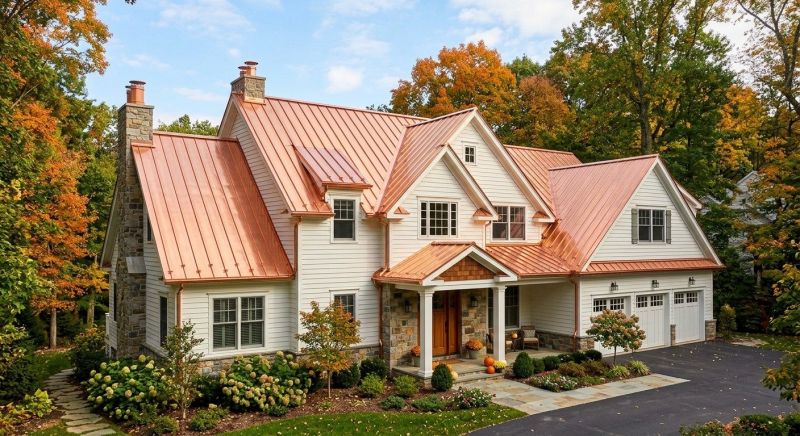 Copper Roof Replacement in Berryville, VA