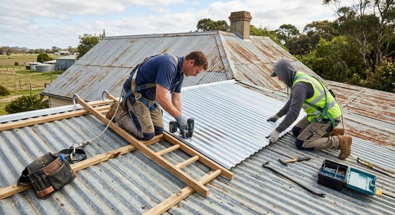 Corrugated Roof Repair in Bluemont, VA