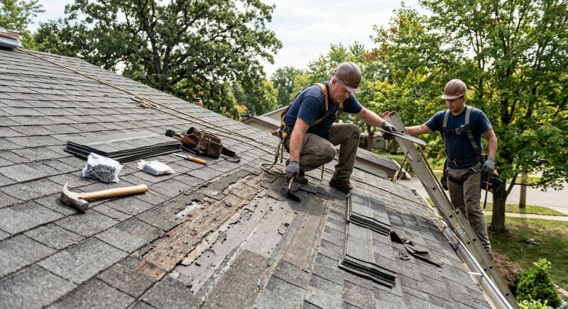 Damaged Roof Repair in Front Royal, VA