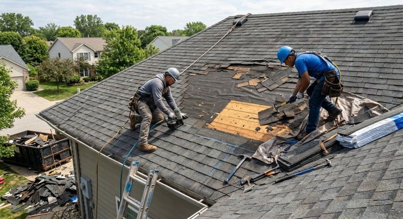 Damaged Roof Repair in Stephenson, VA