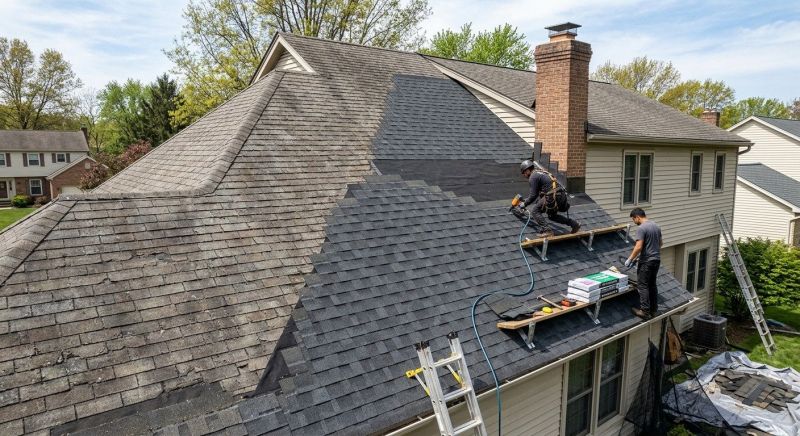 Damaged Roof Replacement in Berryville, VA