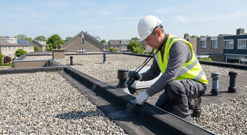 Flat Roof Inspection in Berryville, VA