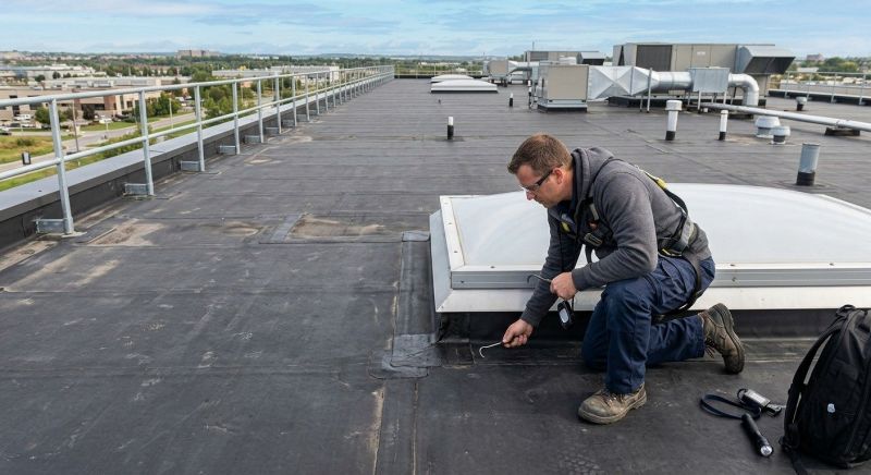 Flat Roof Inspection in Berryville, VA