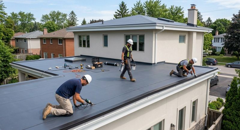 Flat Roof Installation in Cross Junction, VA