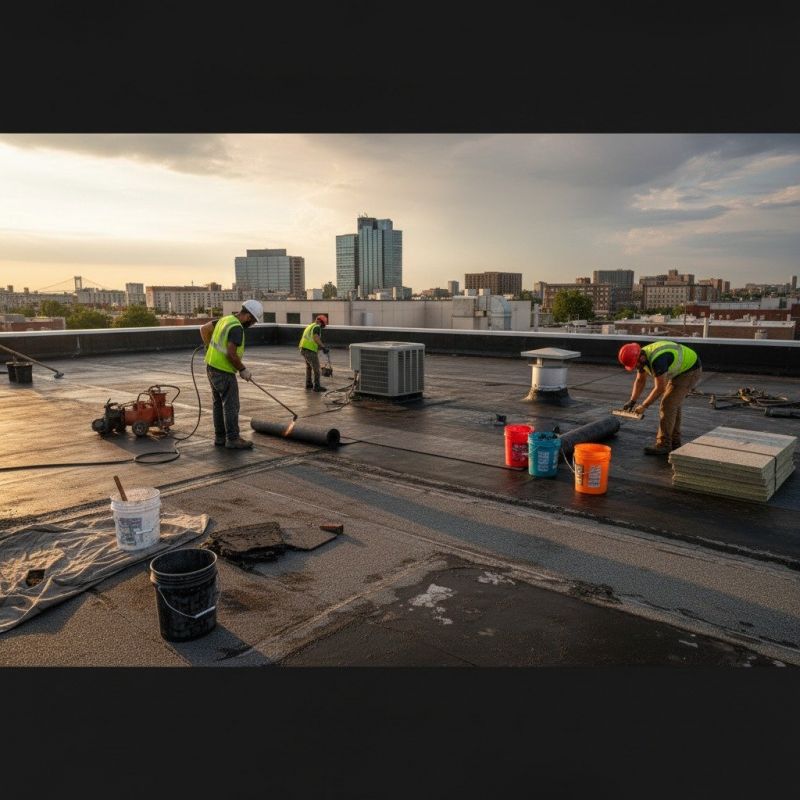 Flat Roof Repair in Charles Town, WV