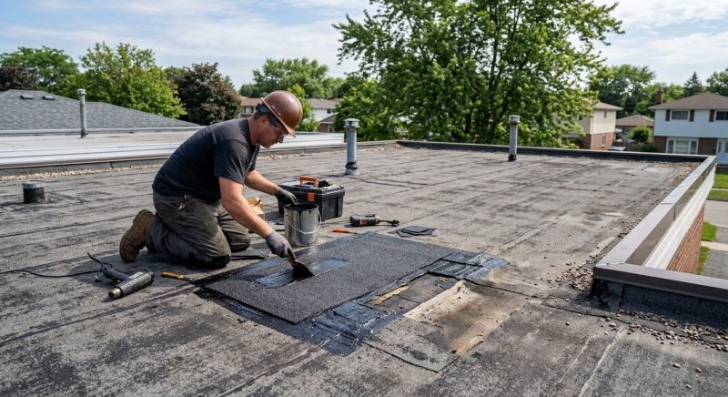 Flat Roof Repair in Front Royal, VA