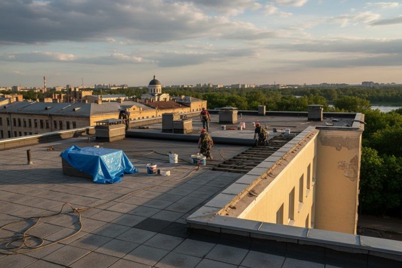 Flat Roof Replacement in Stephenson, VA