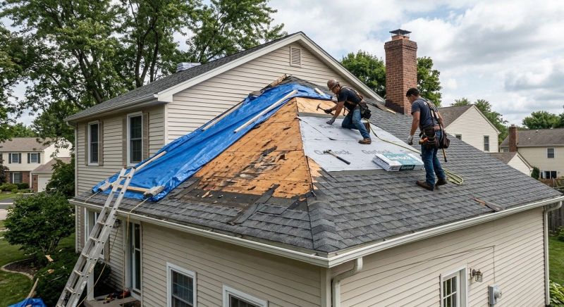 Hail Damage Roof Repair in Aldie, VA