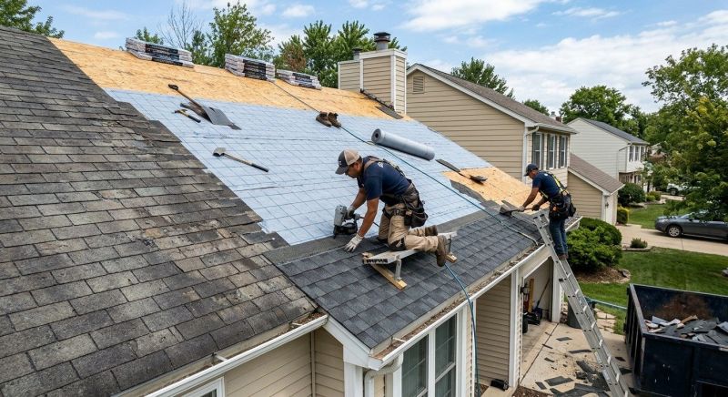 Hip Roof Shingle Replacement in Berryville, VA