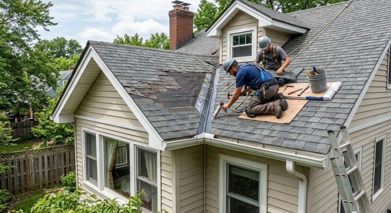 House Roof Repair in Round Hill, VA