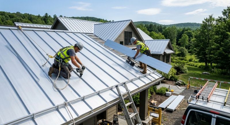Metal Roof Installation in Harpers Ferry, WV