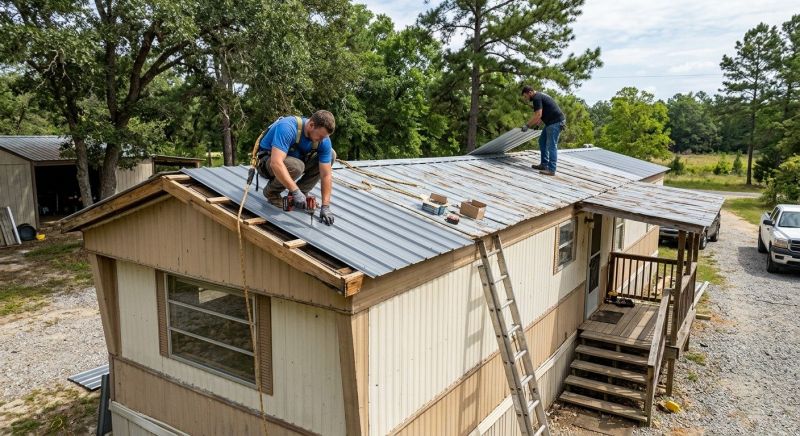 Pole Barn Roof Repair in Bluemont, VA