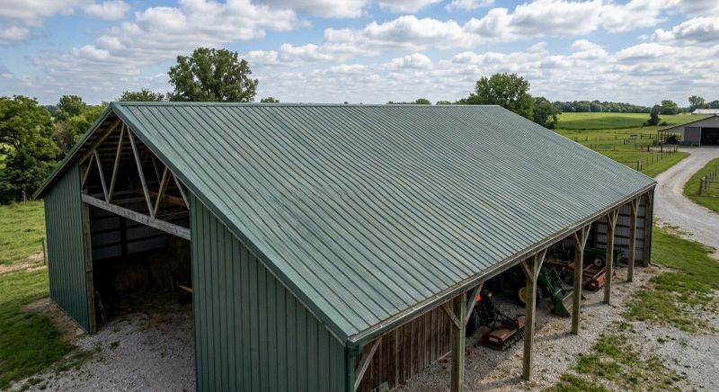 Pole Barn Roof Repair in Stephenson, VA