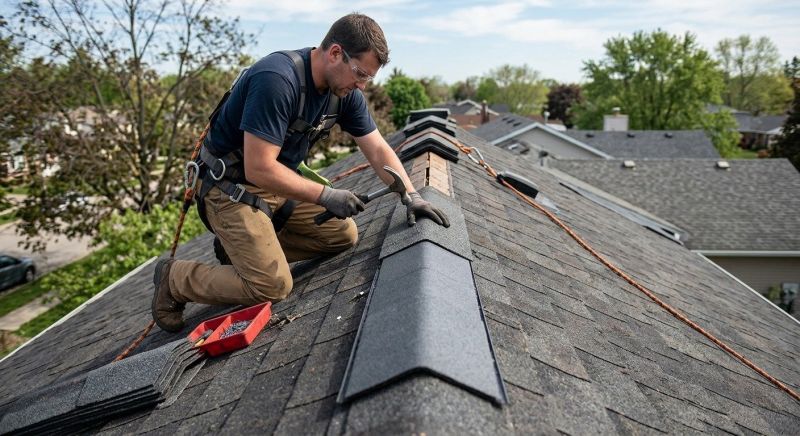 Ridge Cap Repair in Berryville, VA