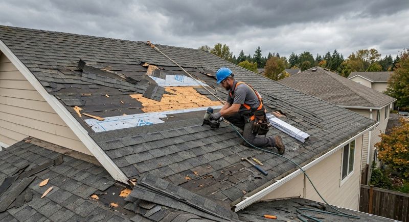 Roof Damage Repair in Purcellville, VA