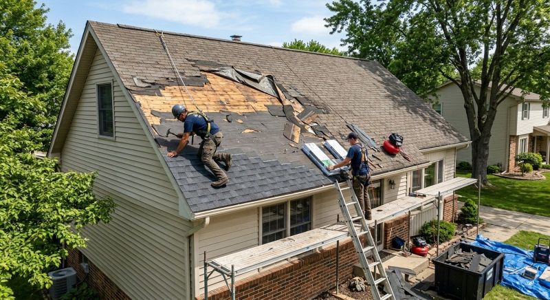 Roof Damage Repair in Winchester, VA