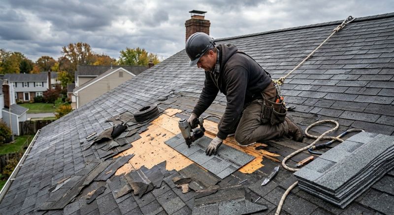 Roof Damage Restoration in Hamilton, VA