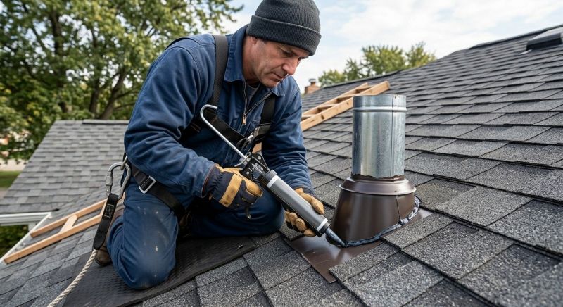 Roof Vent Flashing Repair in Berryville, VA