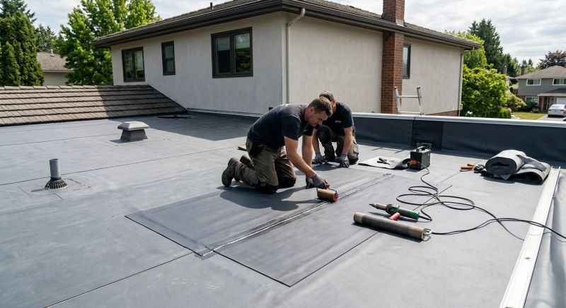 Rubber Roof Repair in Shepherdstown, WV