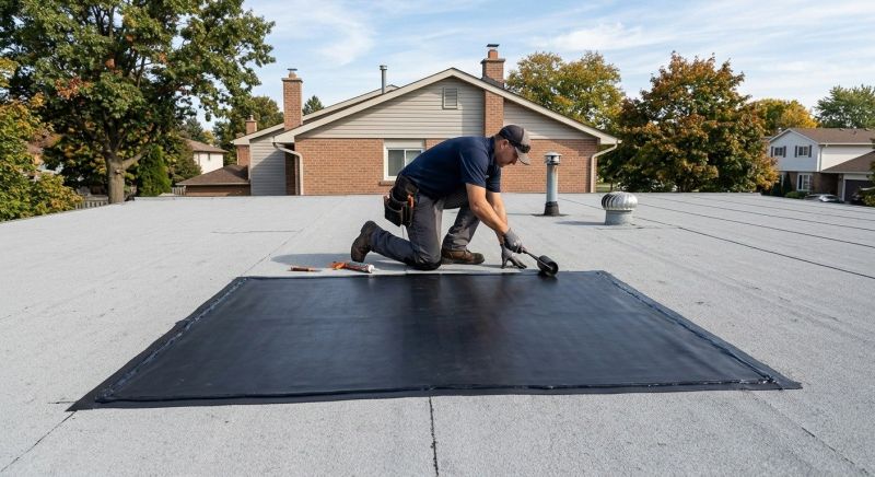 Rubber Roof Repair in Stephenson, VA