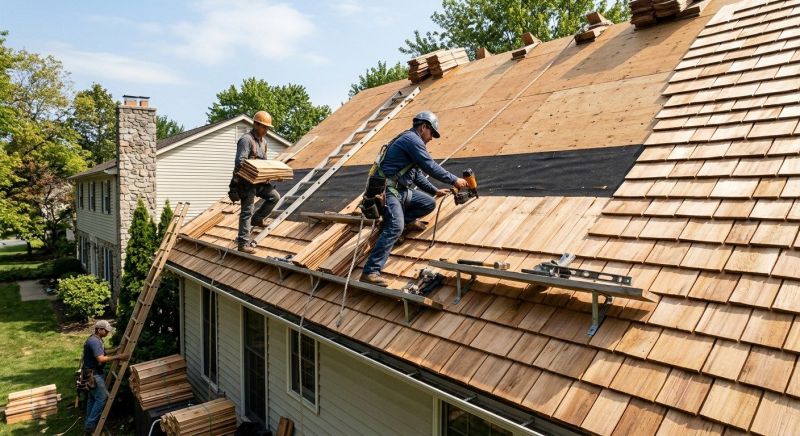 Shake Roof Replacement in Hamilton, VA