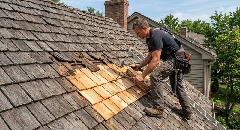 Shake Shingle Repair in Leesburg, VA