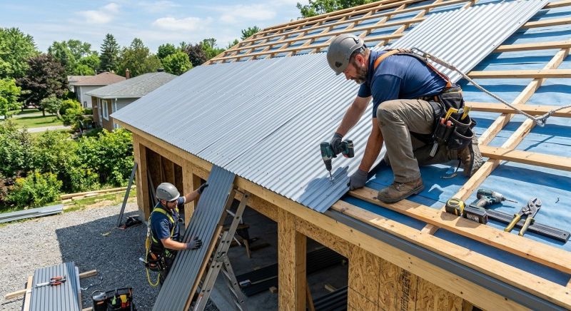 Sheet Roofing Installation in Hamilton, VA