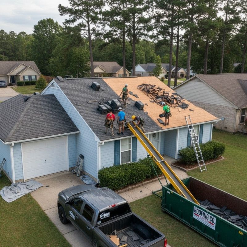 Shingle Roof Replacement in Leesburg, VA