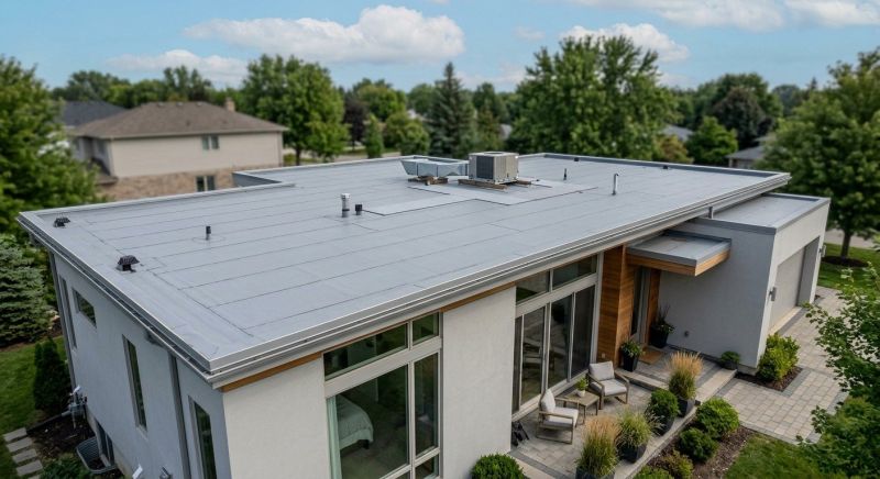 Single Ply Roof Installation in Aldie, VA