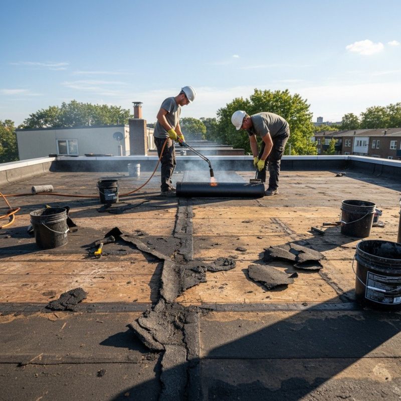 Single Ply Roof Repair in Bluemont, VA