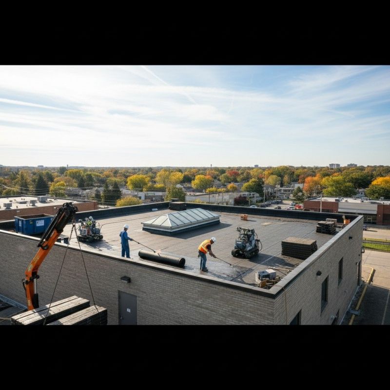Single Ply Roof Replacement in Front Royal, VA