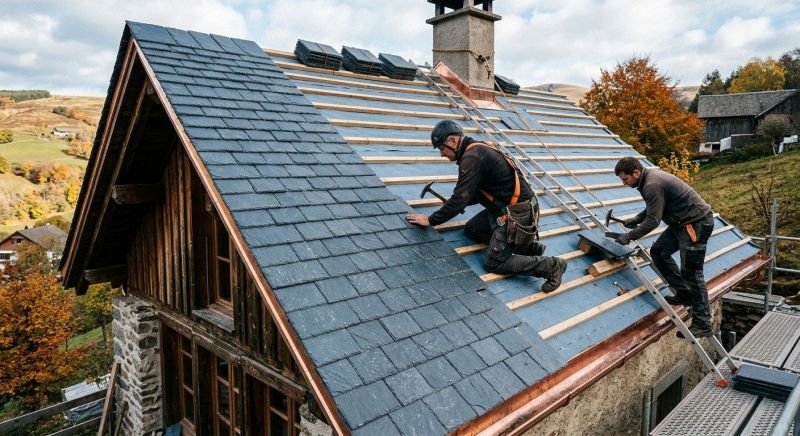 Slate Roof Construction in Harpers Ferry, WV